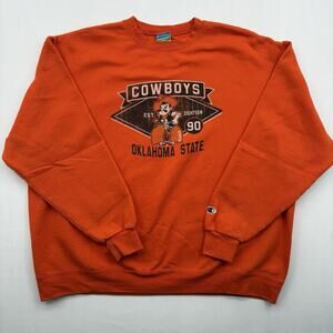 Vintage Champion Oklahoma State Cowboys Crewneck Sweatshirt Adult XXLarge